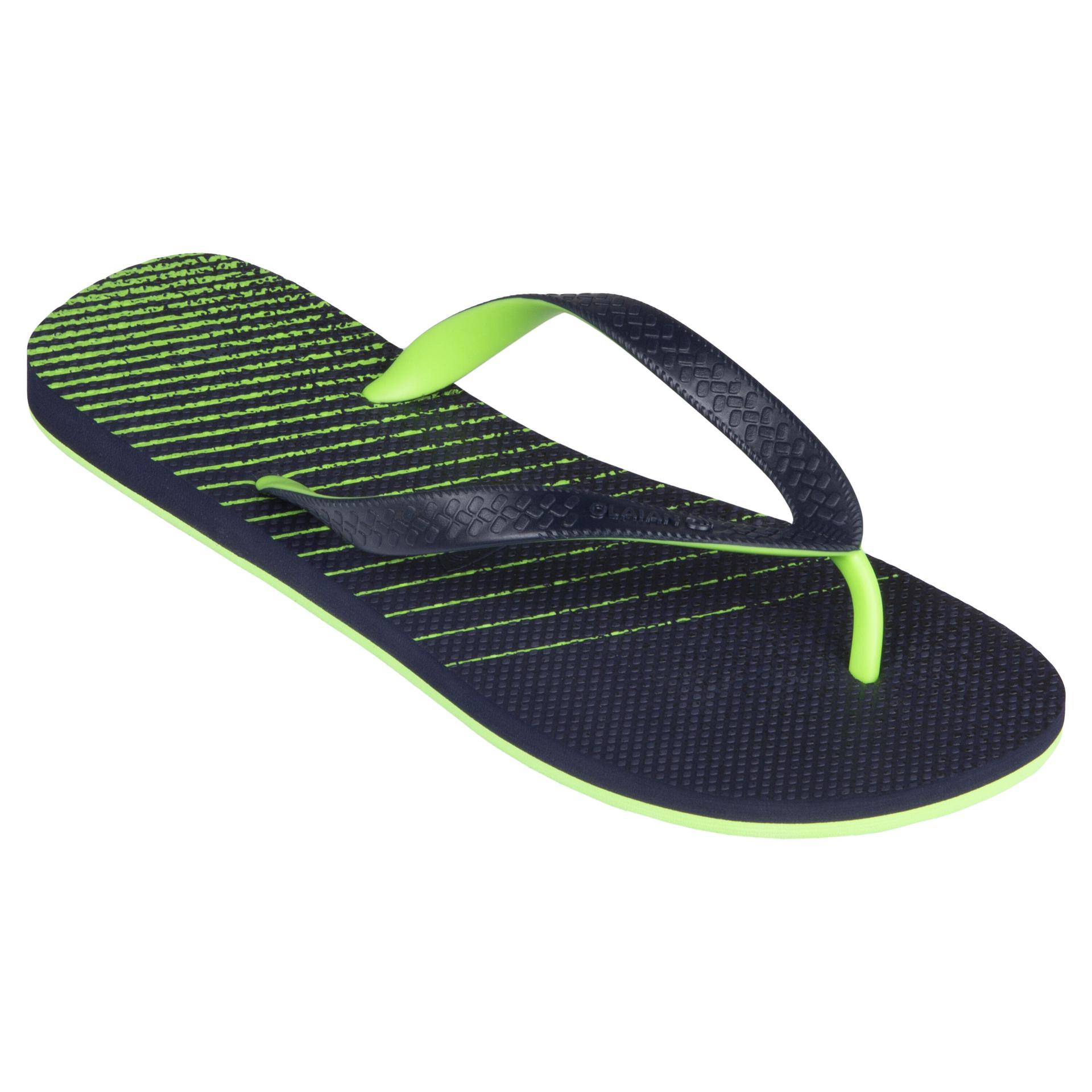 men flip-flops 190 grad green