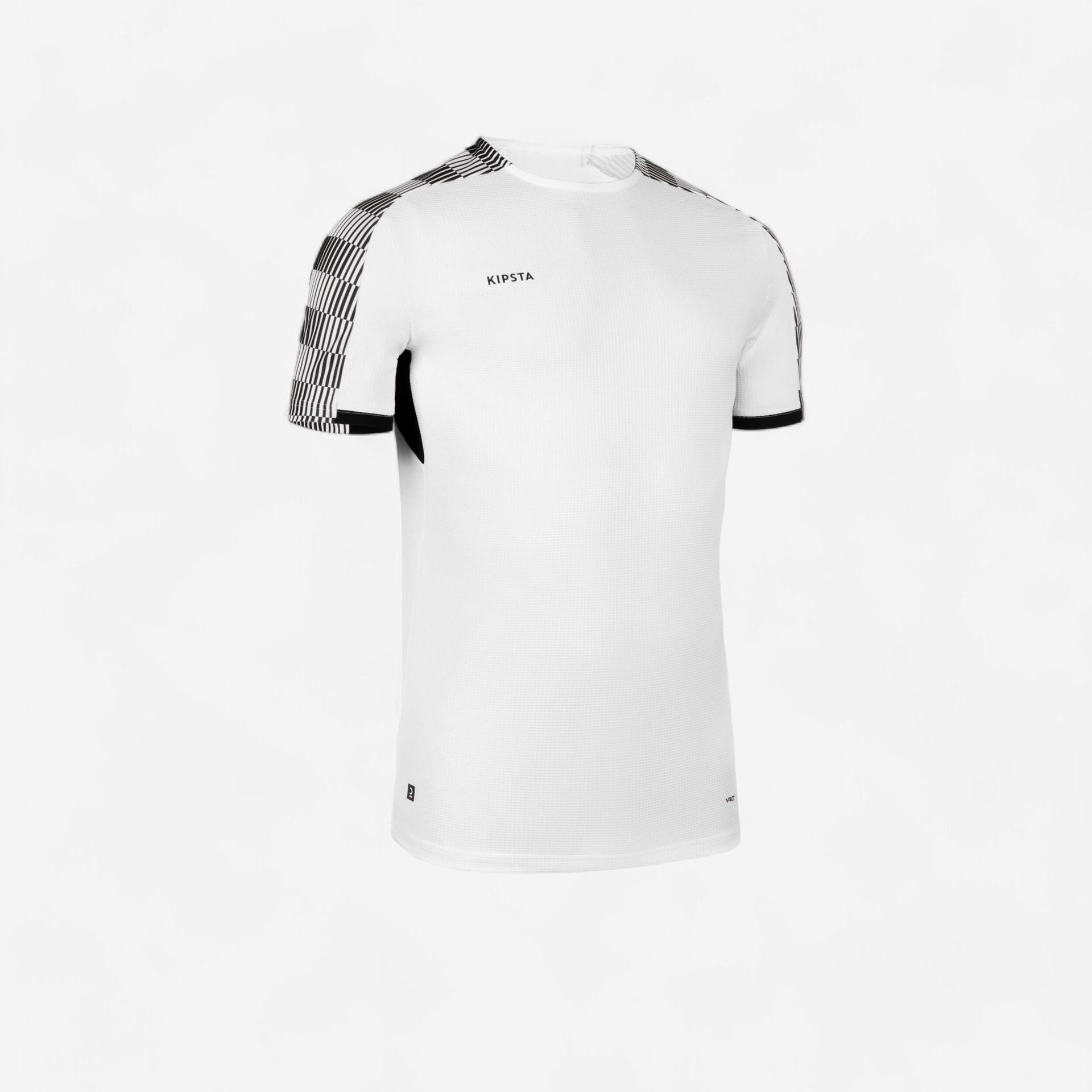 men football jersey shirt viralto checkerboard - white/black