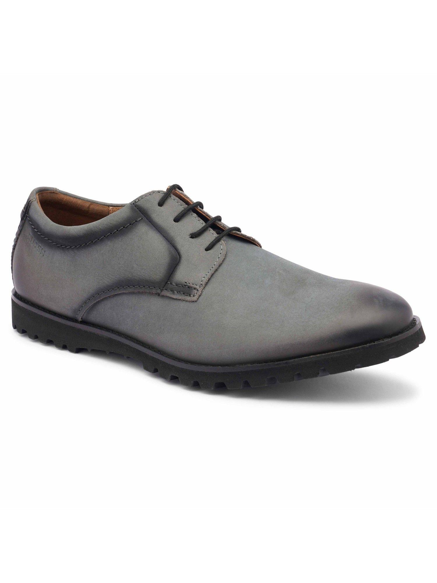 men footwear casual lace up grey