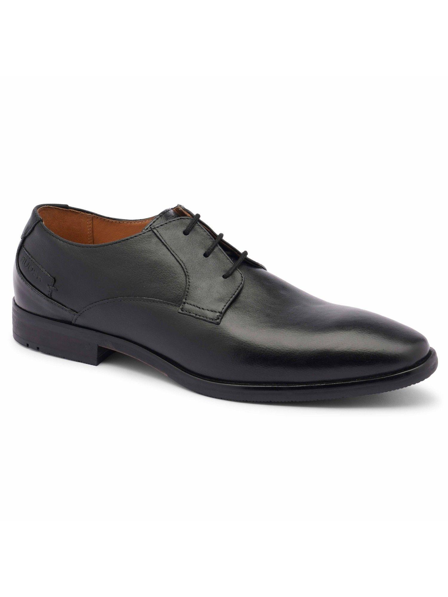 men footwear work lace up formal black