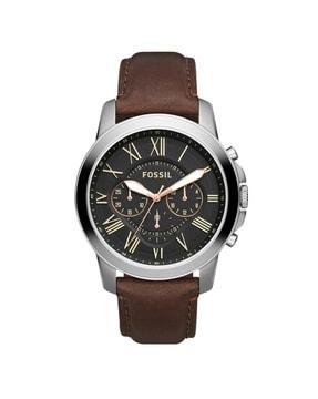 men fs4813 water-resistant chronograph watch