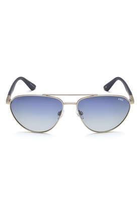 men full rim 100% uv protection (uv 400) aviator sunglasses - ids2977c4psg
