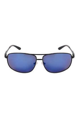 men full rim 100% uv protection (uv 400) rectangular sunglasses - tb7259 61 01x