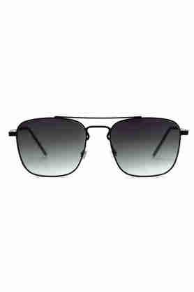 men full rim non-polarized square sunglasses 7640 c2 55 s with case