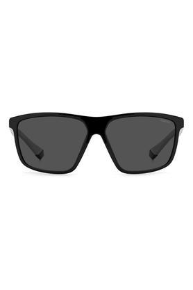men full rim polarized square sunglasses - pld7044s08a