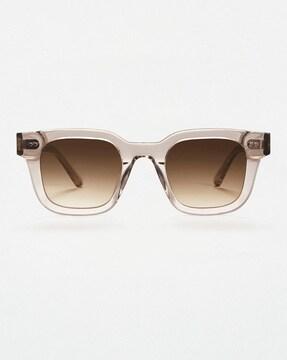 men full-rim square sunglasses-04m brown