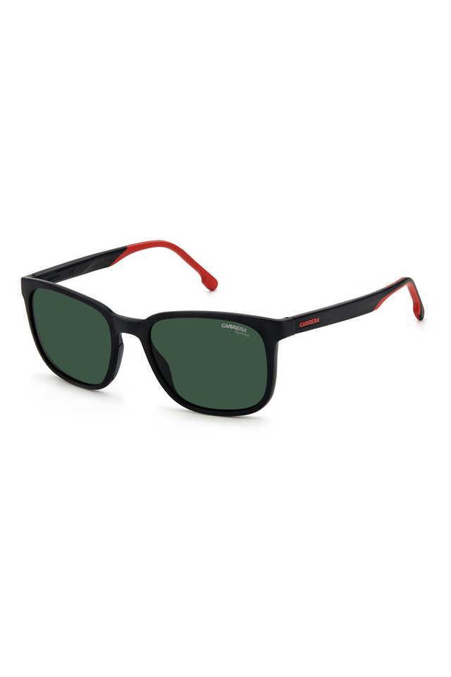 men full rim uv protected rectangular sunglasses