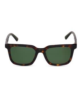 men full-rim uv-protected square sunglasses- dl5276 052 52 s