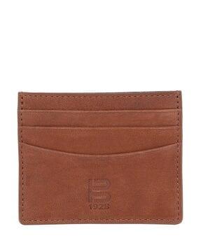 men genuine leather card holder