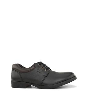 men genuine leather derbys