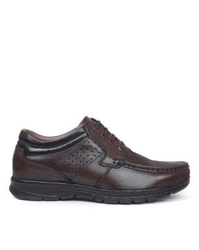 men genuine leather oxfords