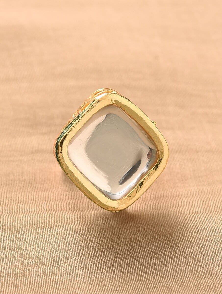 men gold adjustable none alloy rings