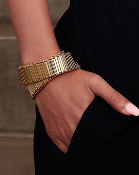 men gold-plated wrap bracelet