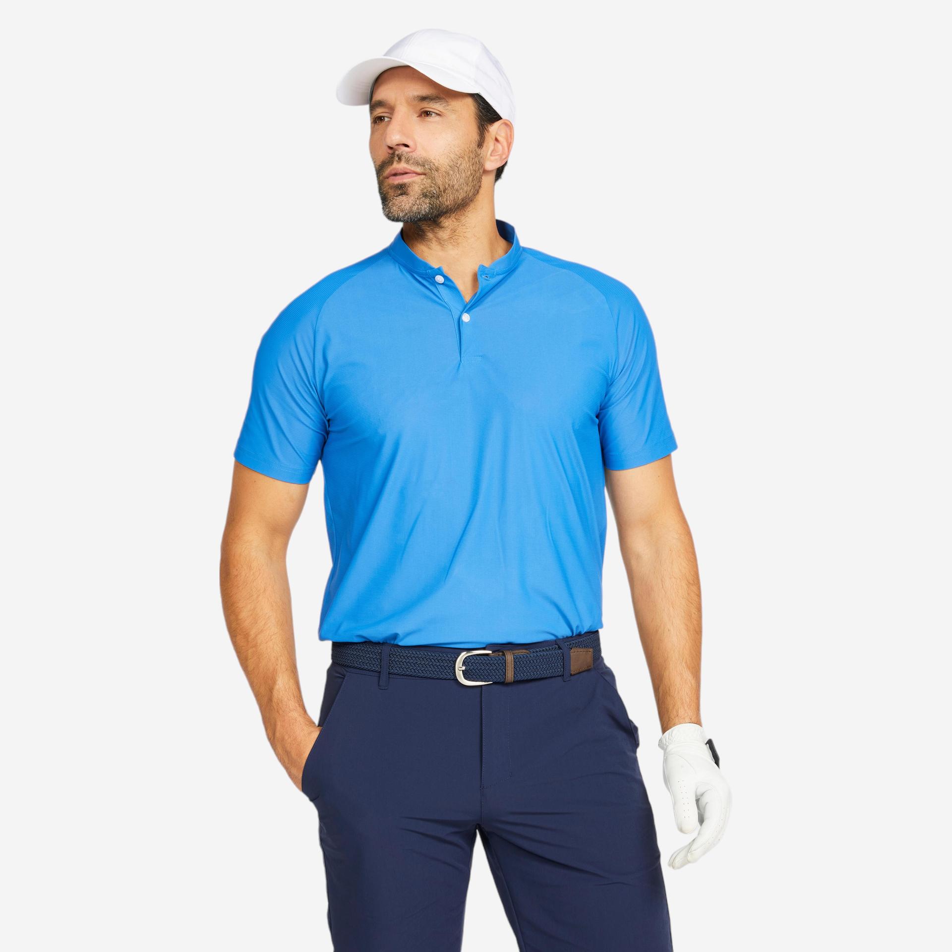 men golf polo t-shirt 900 blue