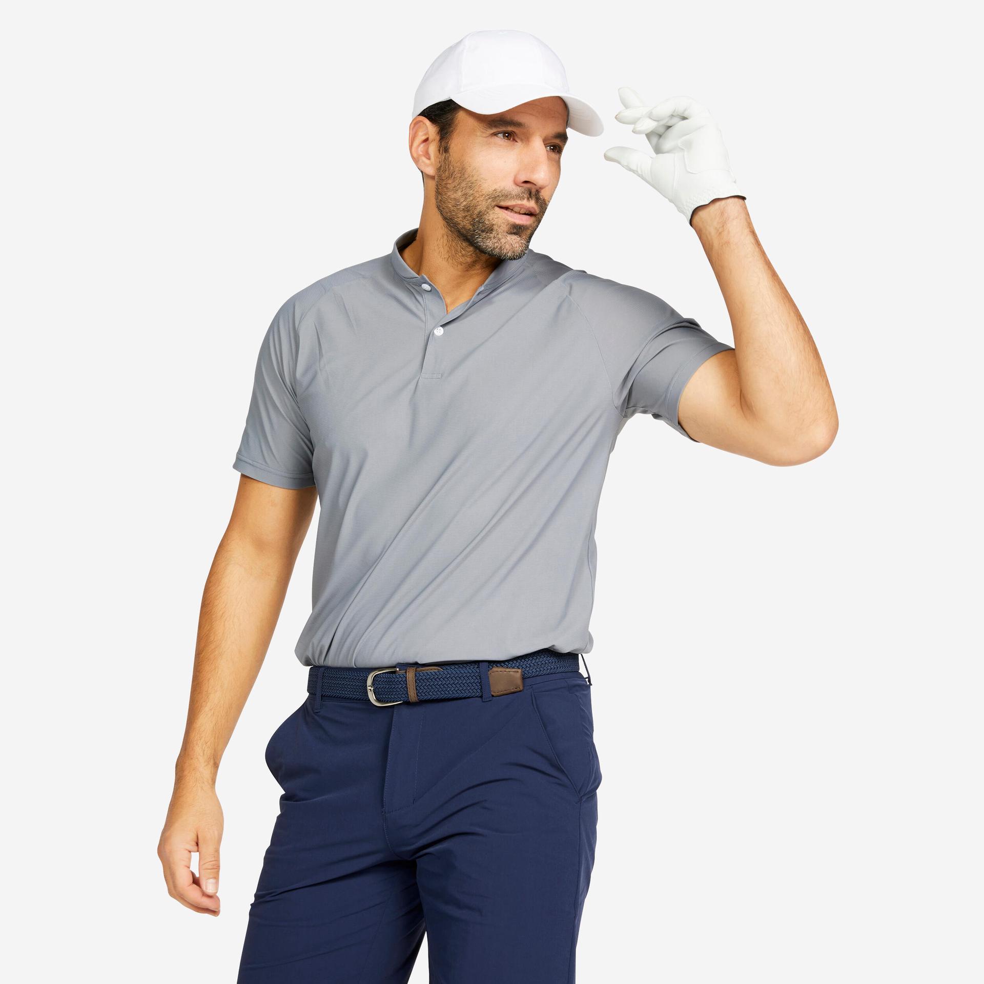 men golf polo t-shirt 900 grey