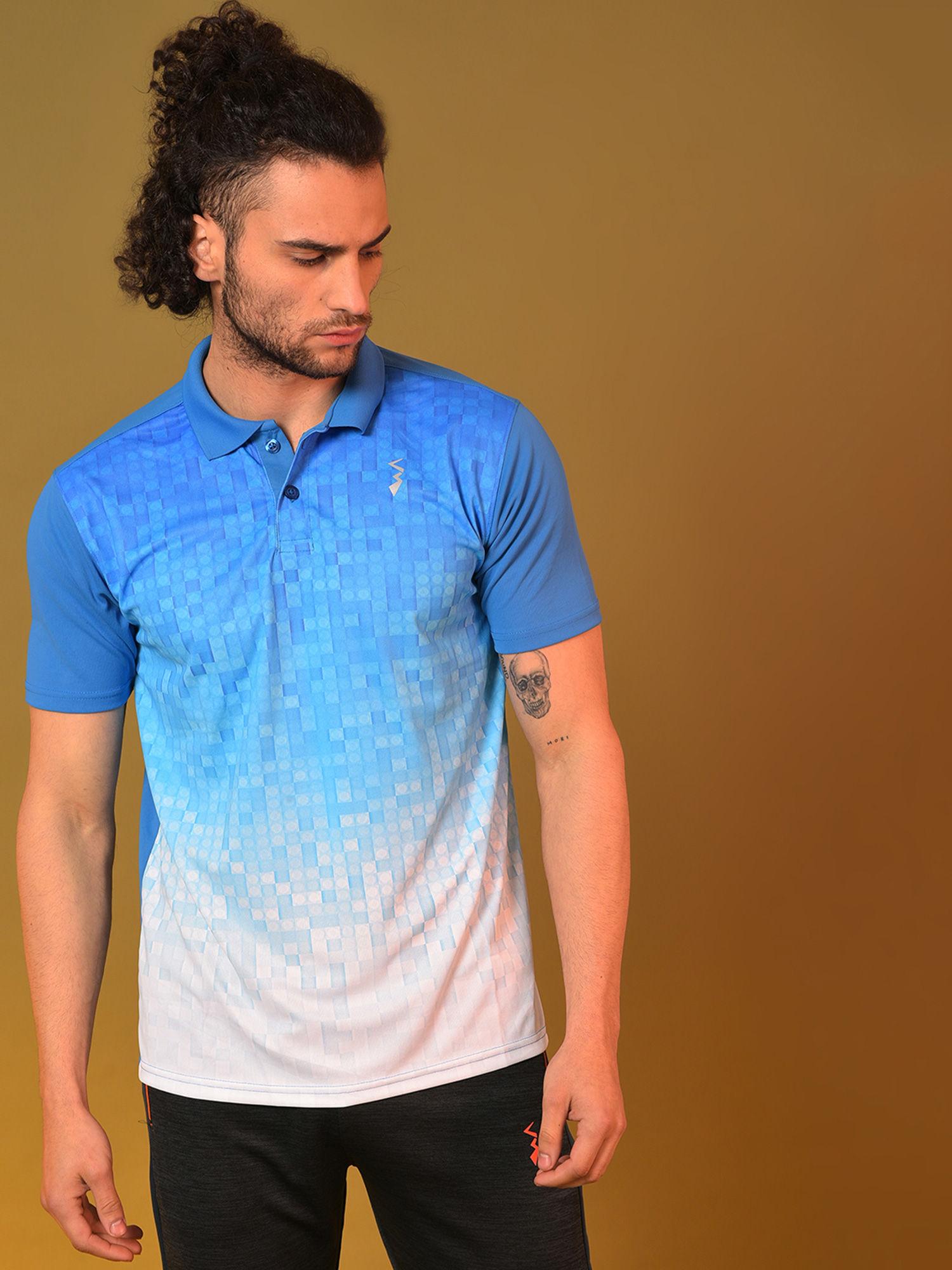 men graphic design stylish active and sports polo t-shirts