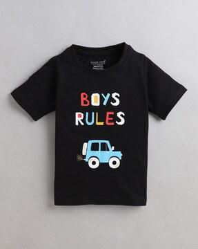 men graphic print relaxed fit t-shirt