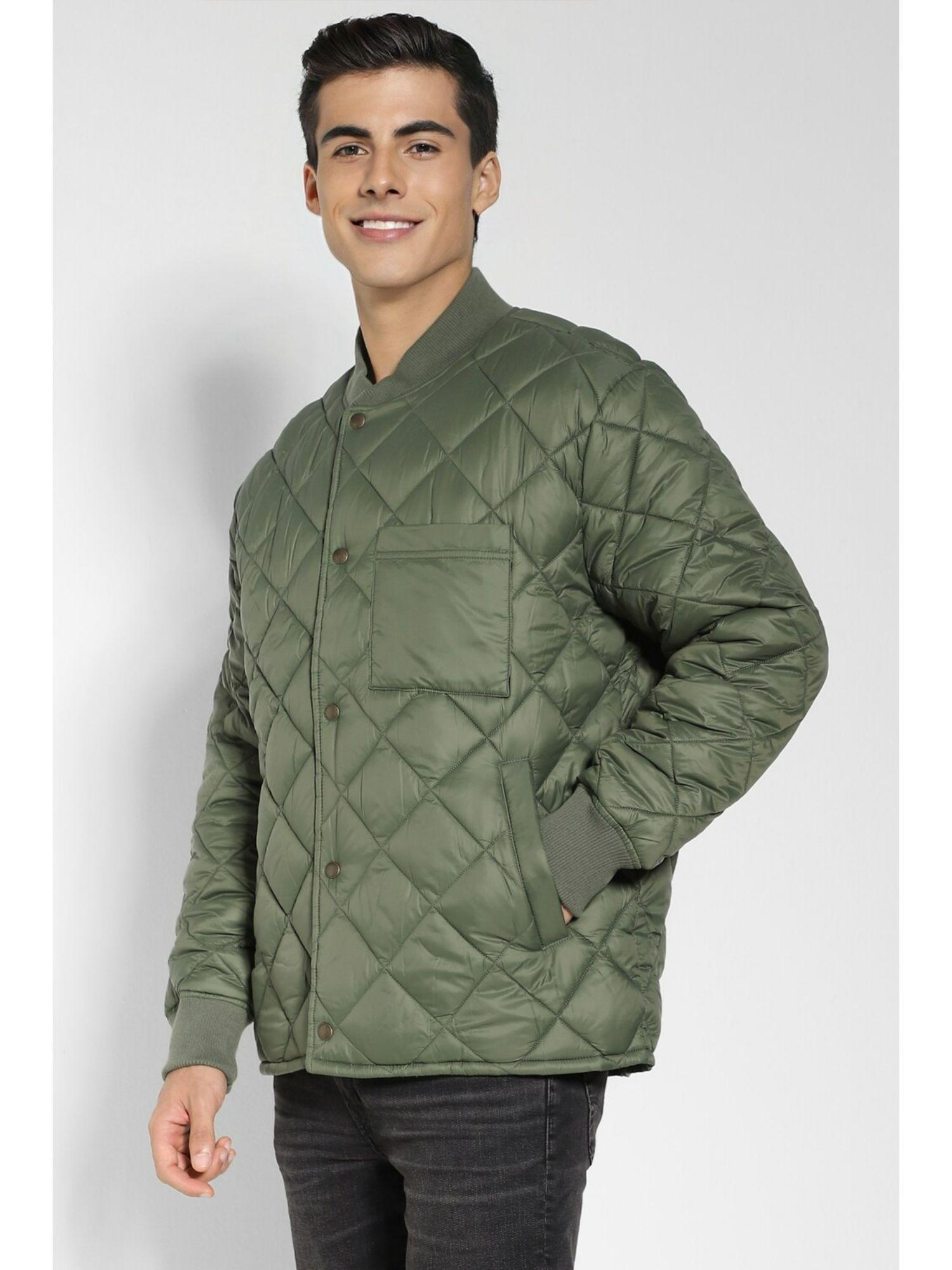 men green 24/7 bomber jacket