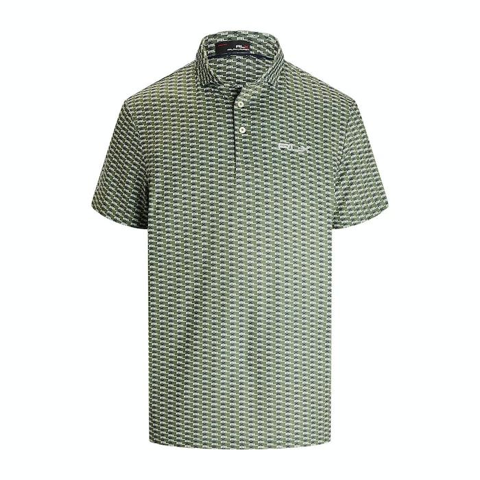 men green custom slim fit performance polo