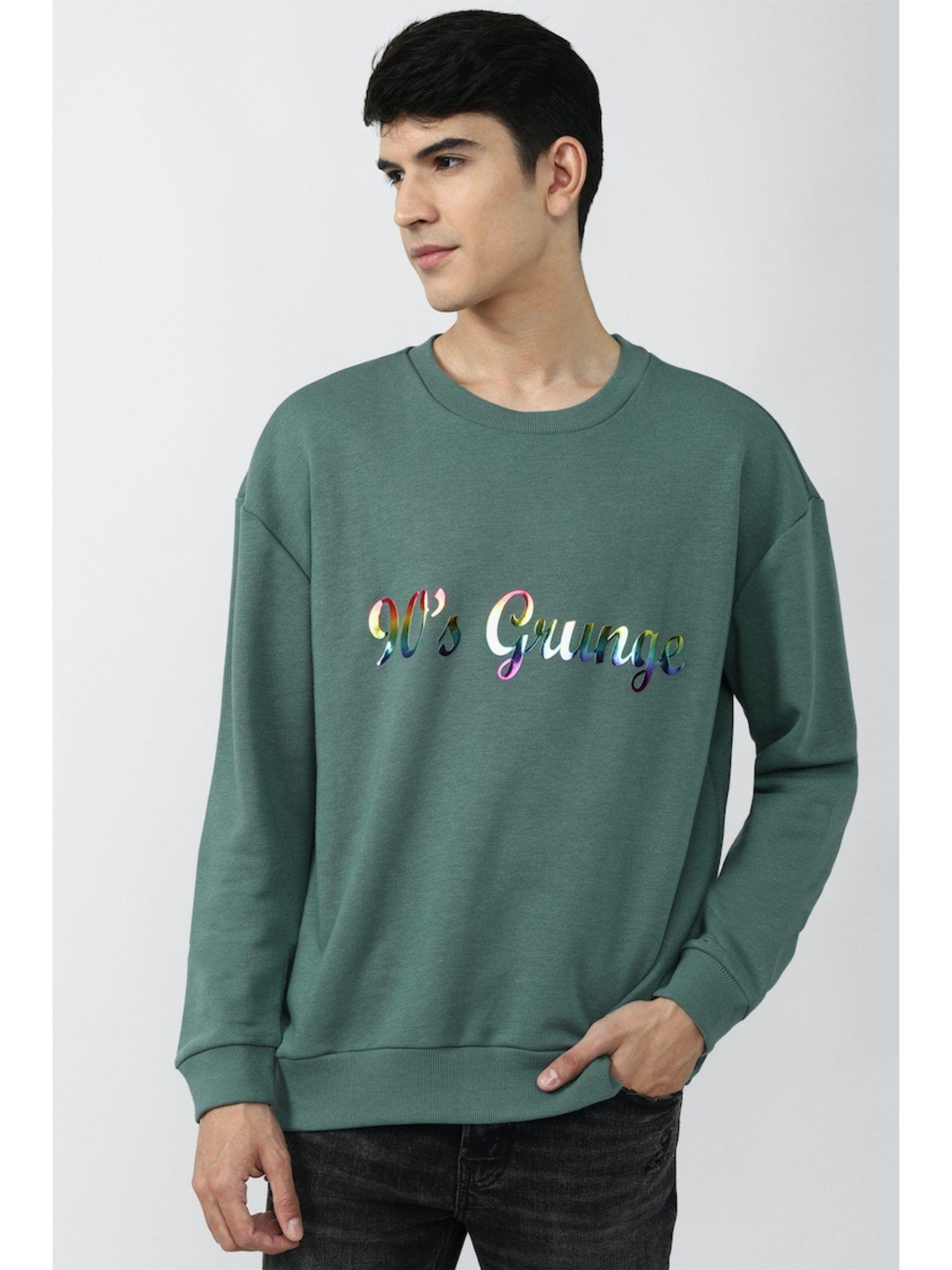men green graphic sweatshirt
