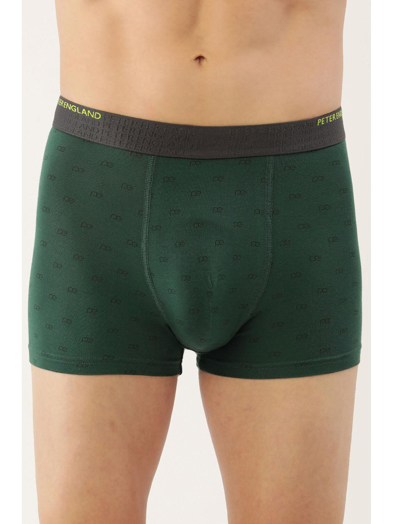 men green print trunk