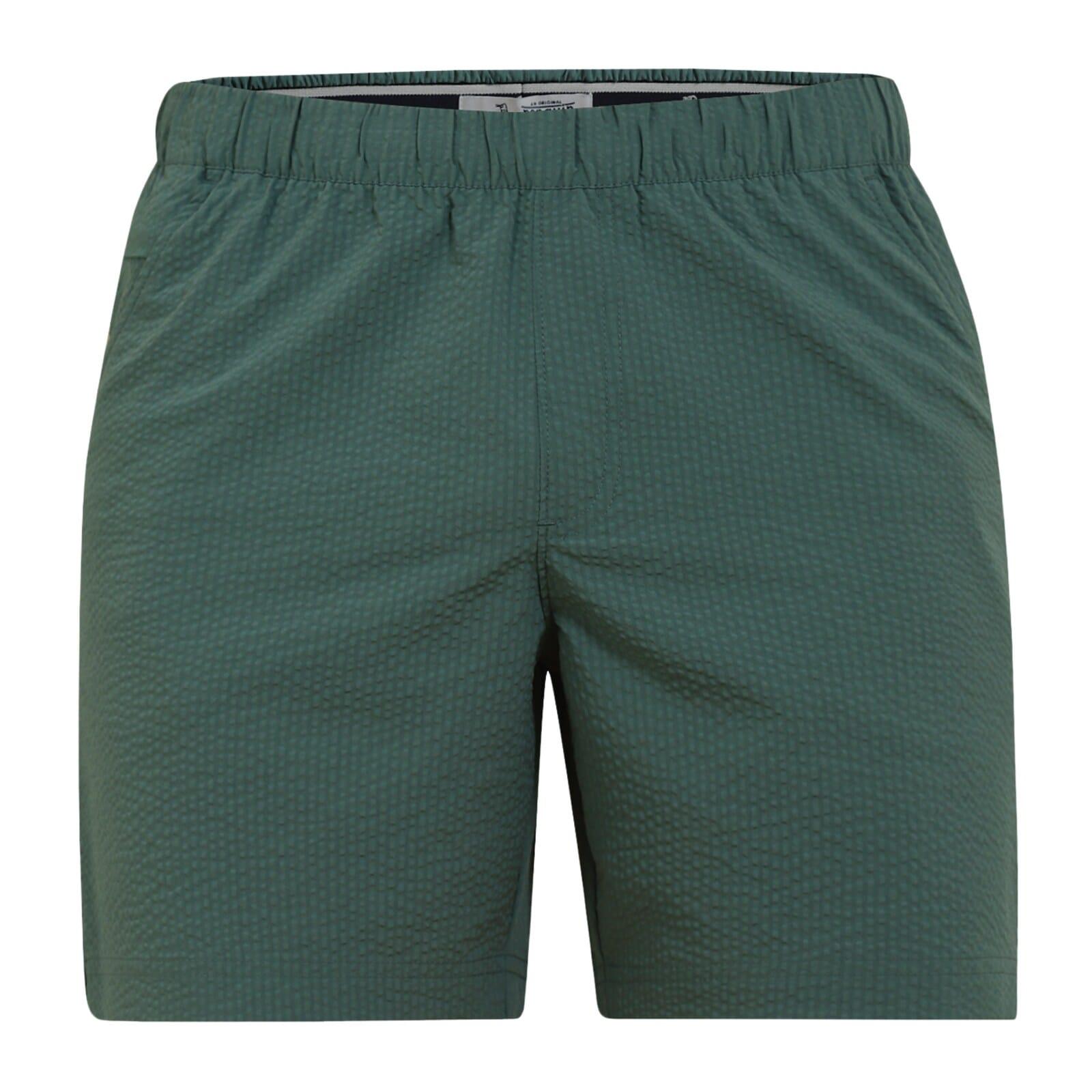 men-green-seersucker-shorts