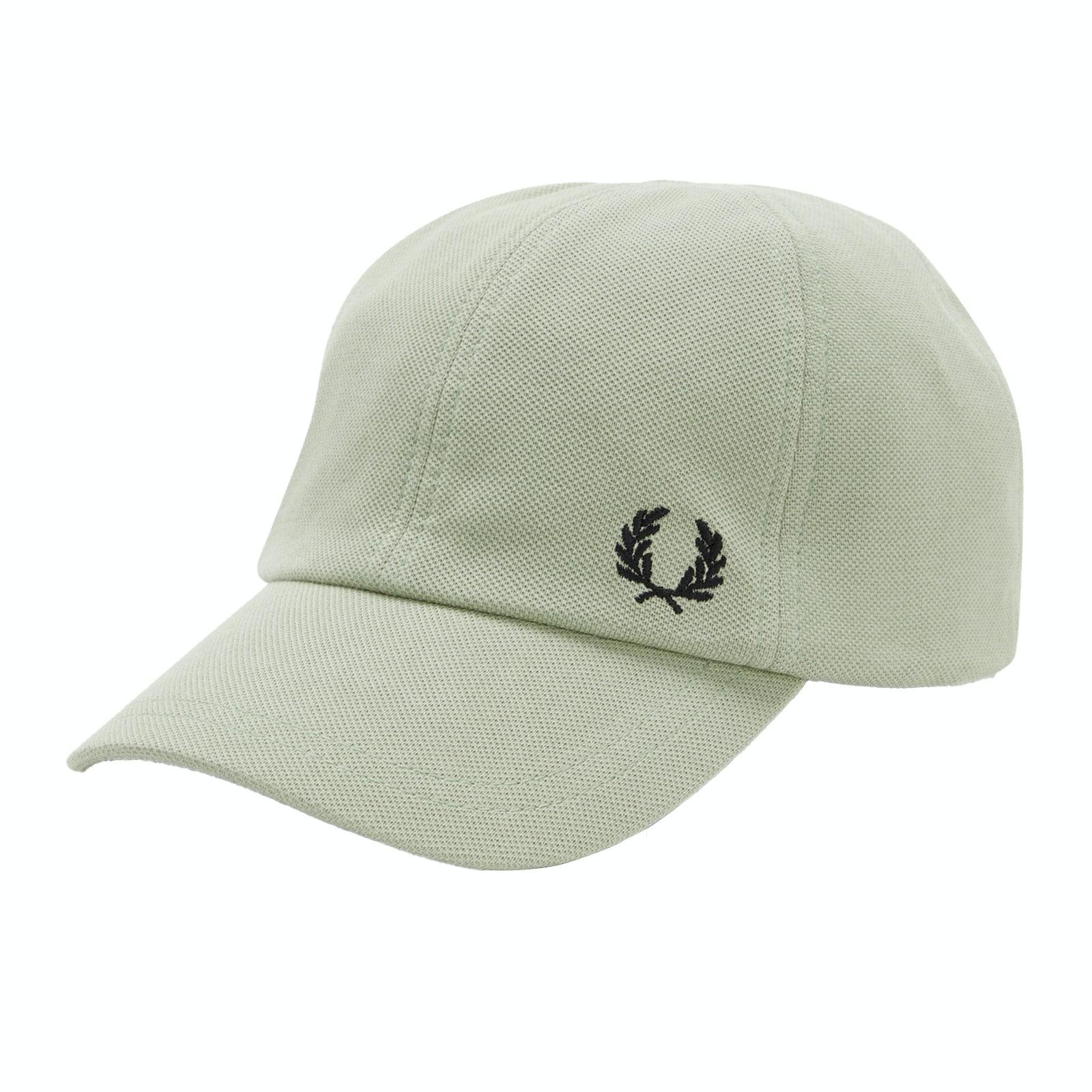 men grey front-logo baseball cap