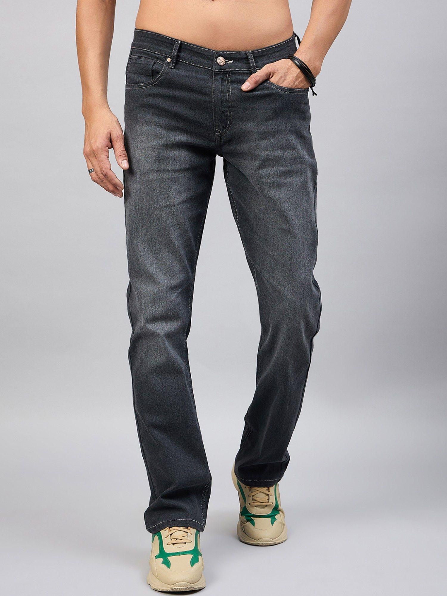 men grey jean