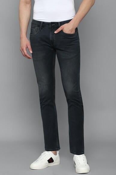men grey mid smart fit jeans