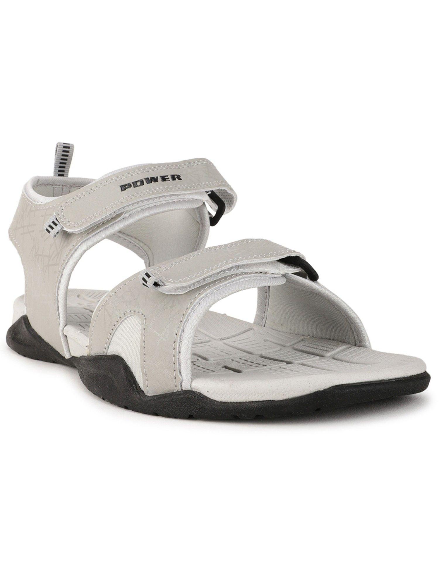 men grey sports sandals