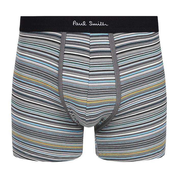 men grey striped trunks