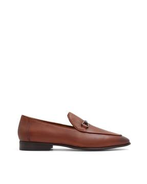 men gwardon leather bit loafers