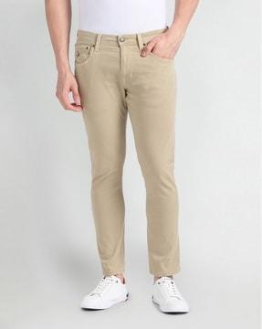 men henry tapered cropped fit jeans