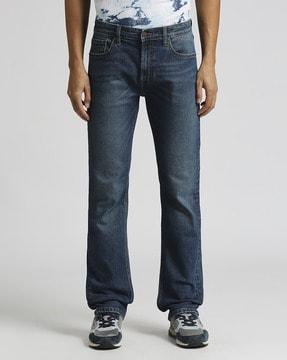 men holborne lightly washed regular fit jeans