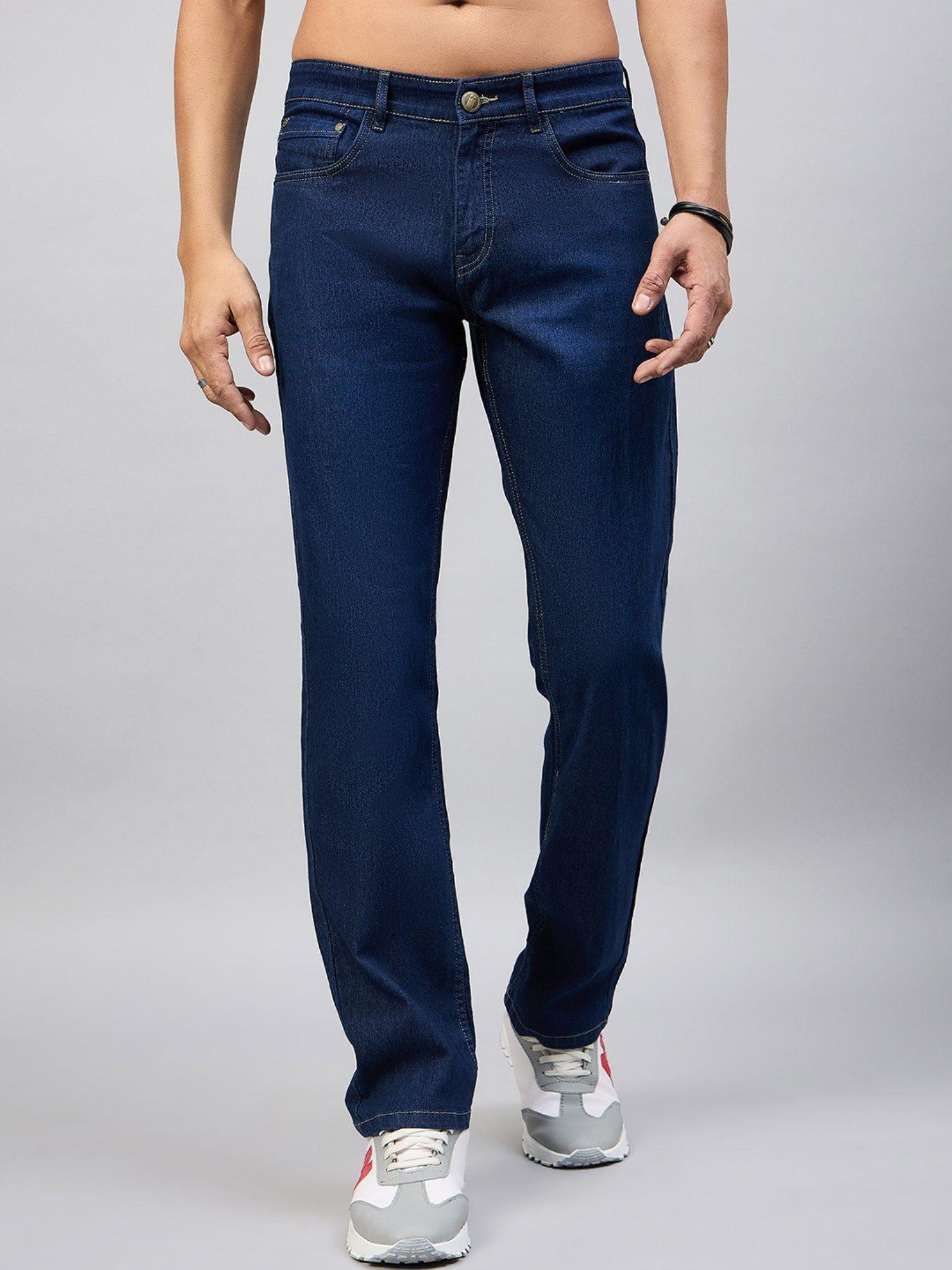 men indigo jean