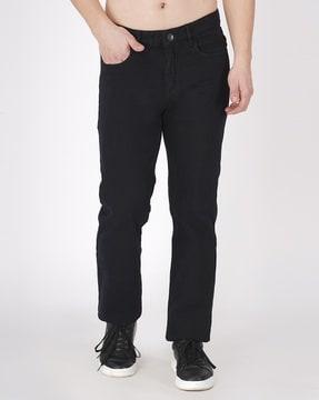 men jeans with 5-pocket styling