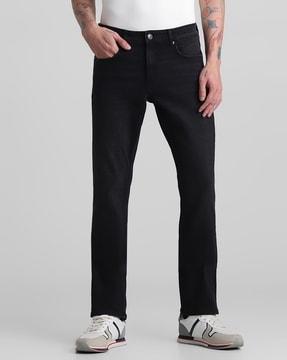 men jeans with 5-pocket styling