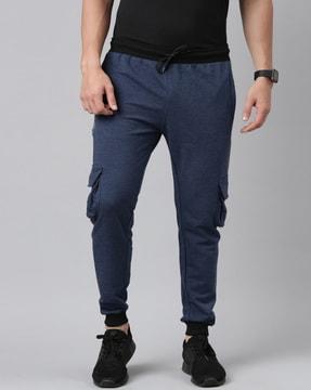 men joggers with drawstring waist