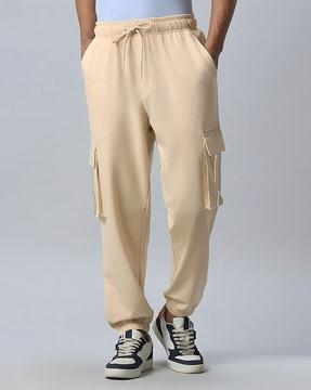 men joggers with elasticated waist