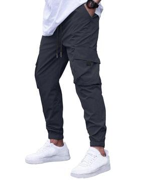 men joggers with elasticated waist