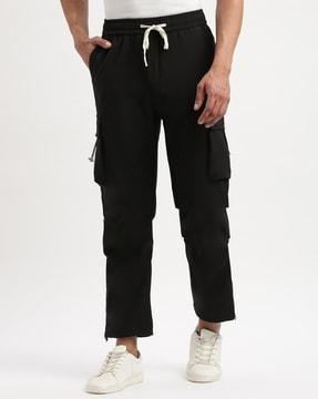 men joggers with elasticated waist