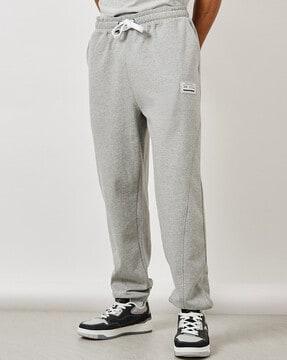 men joggers with elasticated waistband