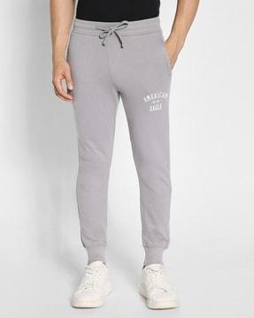 men joggers with placement print