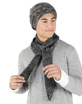 men knitted beanie cap