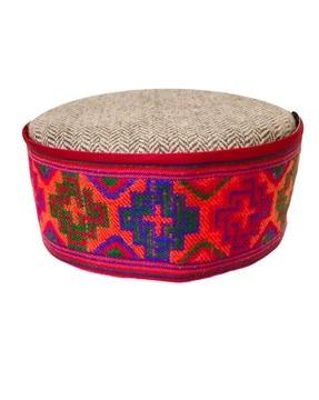 men kullu tribal beanie cap