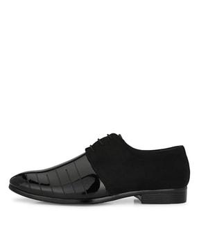 men lace-up formal shoes