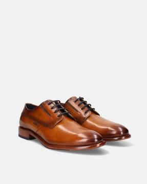 men lace-up formal shoes