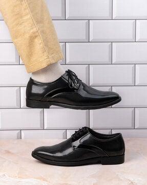 men lace-up formal shoes