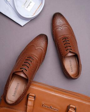 men lace-up formal shoes