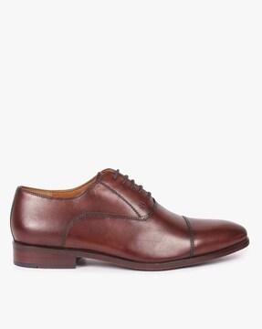 men lace-up oxford shoes